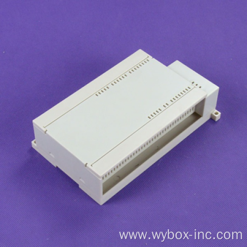 Ningbo mold din rail PLC junction box Din rail plastic enclosure electronic junction housing pcb case control box IP54 PIC086